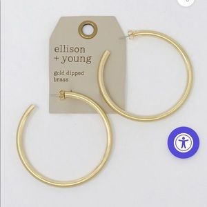 NWT Gold Hoop